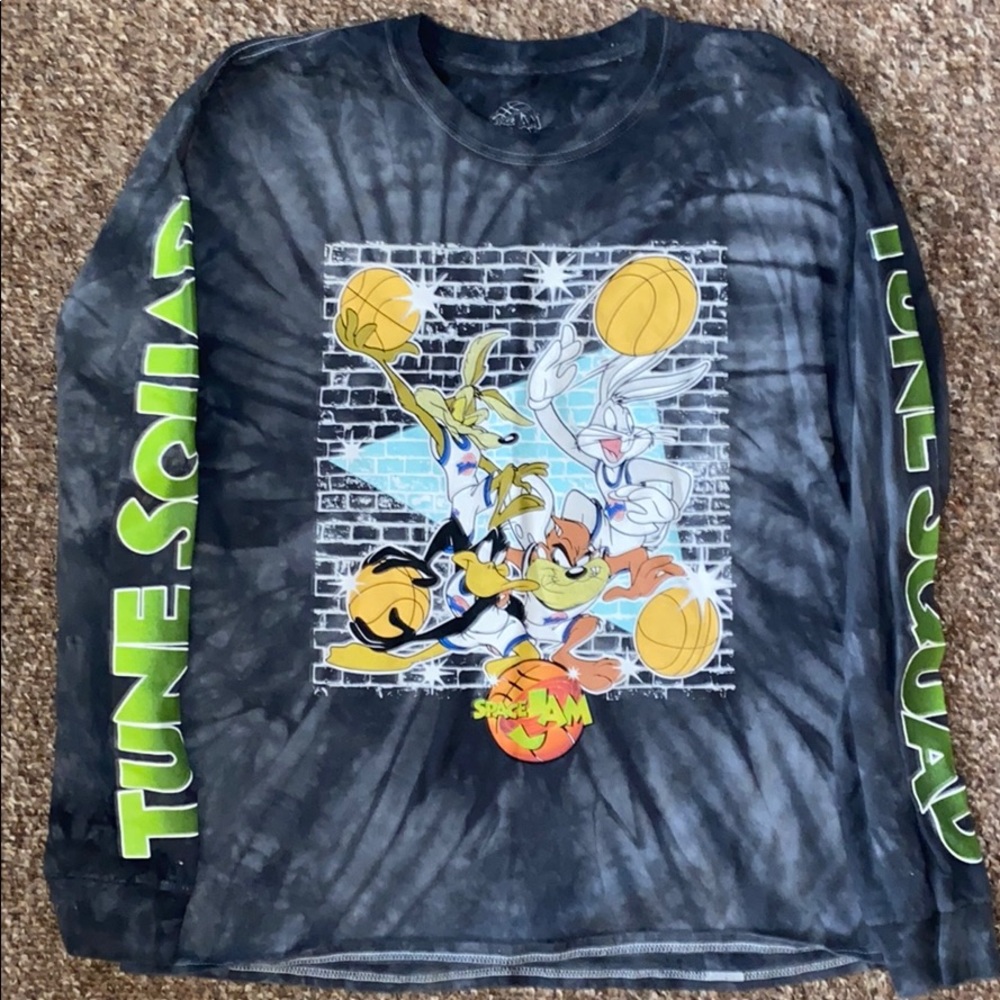 Vintage style Space jam long sleeve t-shirt